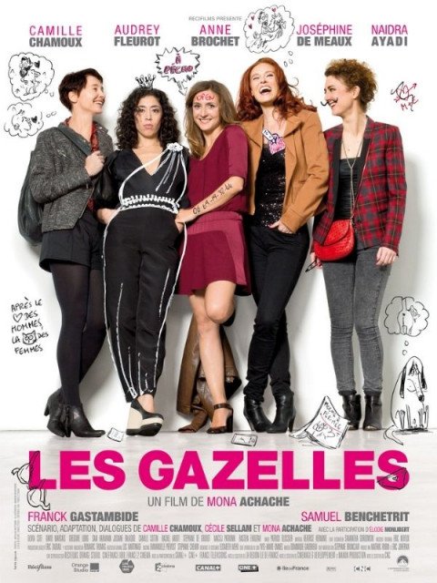 LES GAZELLES - Affiche