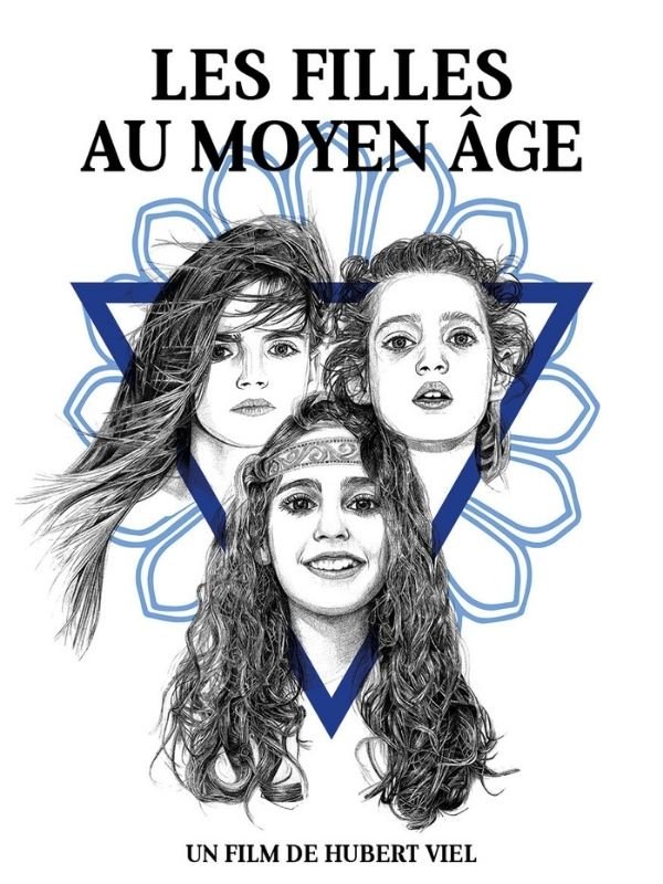 LES FILLES AU MOYEN ÂGE - Affiche