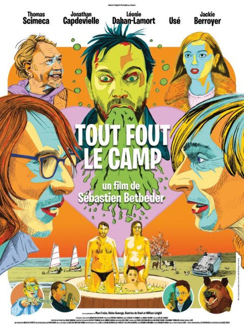 TOUT FOUT LE CAMP - Affiche